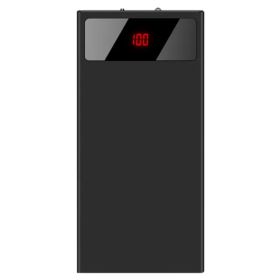 20000mAh Power Bank Ultra Thin External Battery Pack Phone Charger Dual USB Flashlight Battery Remain Display
