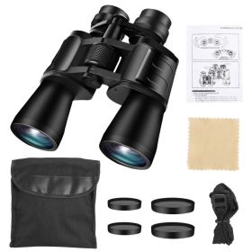 8-24x Binoculars With 50mm Objective Lens, Multi-Layer Coated Aspherical Lenses, High-Grade BAK-4 Prisms, Compact & Portable For Bird Watching, Outdoo