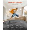 Crash Pad, 5 x 4.5 ft Crash Pad for Kids Sensory with Foam Blocks and Washable Cover, Large Soft Foam Landing Zone Giant Pillow Mat