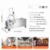Portable Oil Filtering Unit, 55L Tank, 10 L/min Filtering Speed, Equipped with Casters and Oil Hose, Ideal for Fast Food Venues