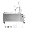 Portable Oil Filtering Unit, 55L Tank, 10 L/min Filtering Speed, Equipped with Casters and Oil Hose, Ideal for Fast Food Venues