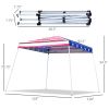 Slant Leg Pop Up Canopy, Beach Canopy